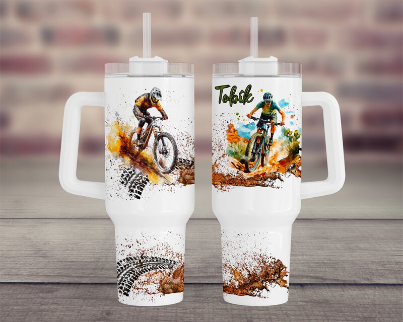 Maxi cestovní hrnek Bike/kolo Maxi cestovní hrnek Bike/kolo