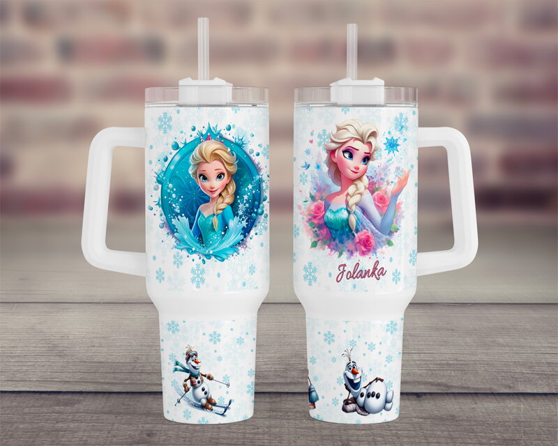 Maxi cestovní hrnek Zimní svět