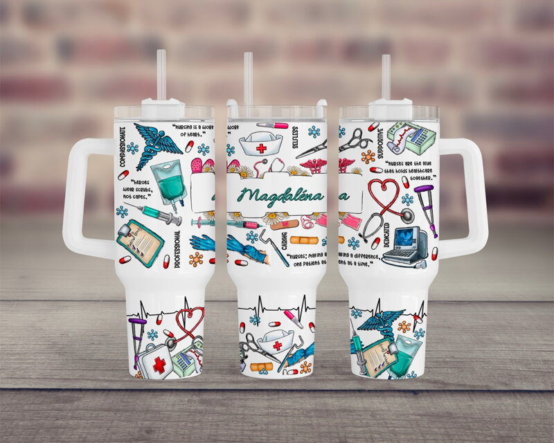 Maxi cestovní hrnek Zdravotnictví