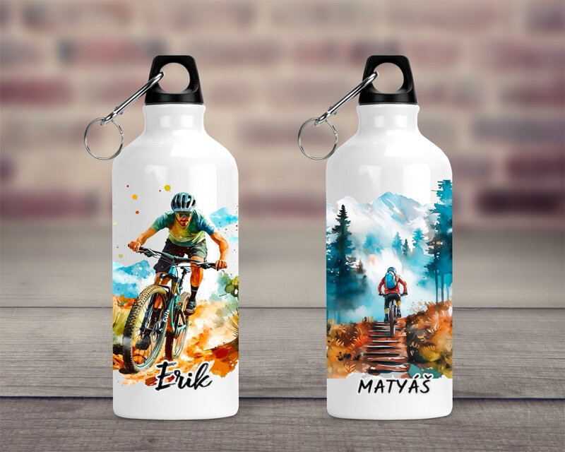 Cestovní hliníková lahev Bike