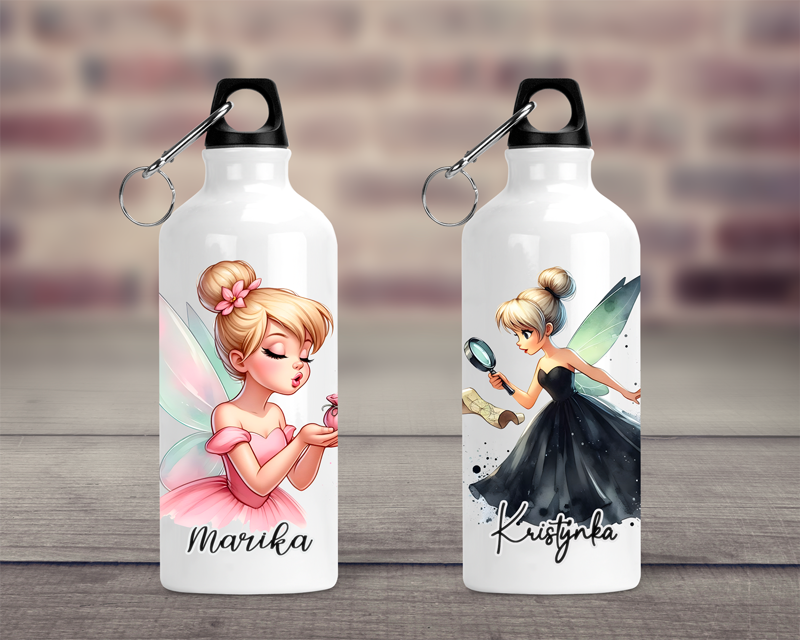 Cestovní hliníková lahev Víly