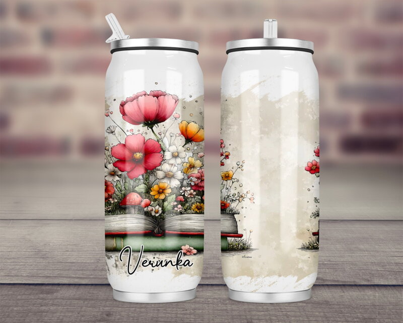 Termoska Coca-Cola celopotisk Květinová kniha