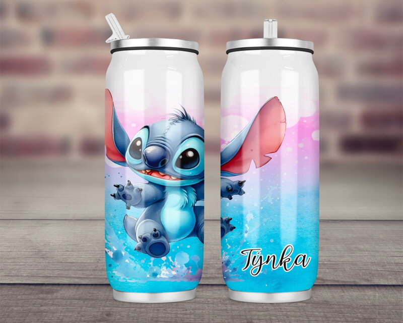 Termoska Coca-Cola celopotisk Modrá příšerka