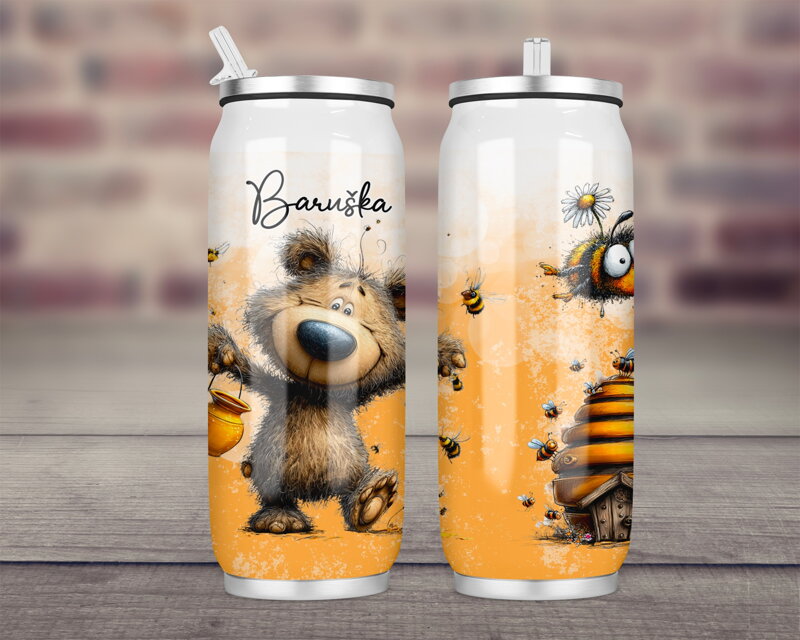 Termoska Coca-Cola celopotisk Včelý Méďa