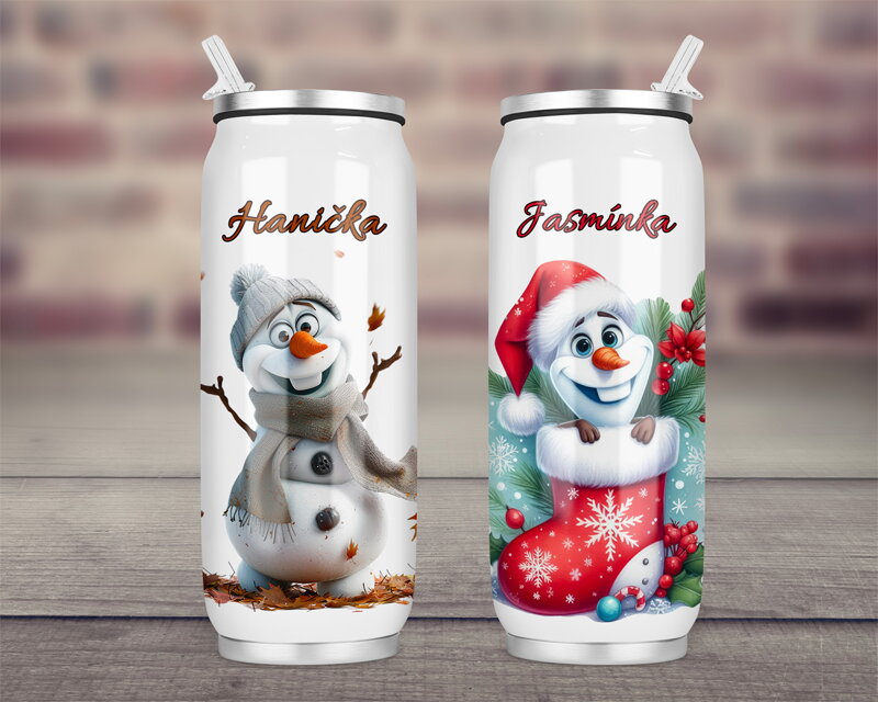 Termoska Coca-Cola Sněhuláček