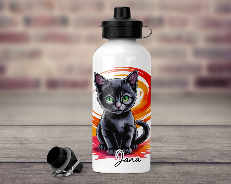 Dětská lahev Cat COLOR