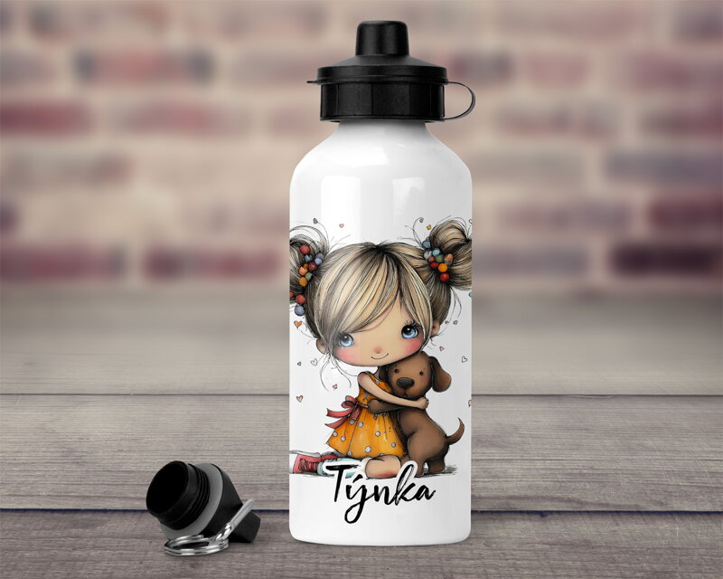 Dětská lahev Děti se zvířátky