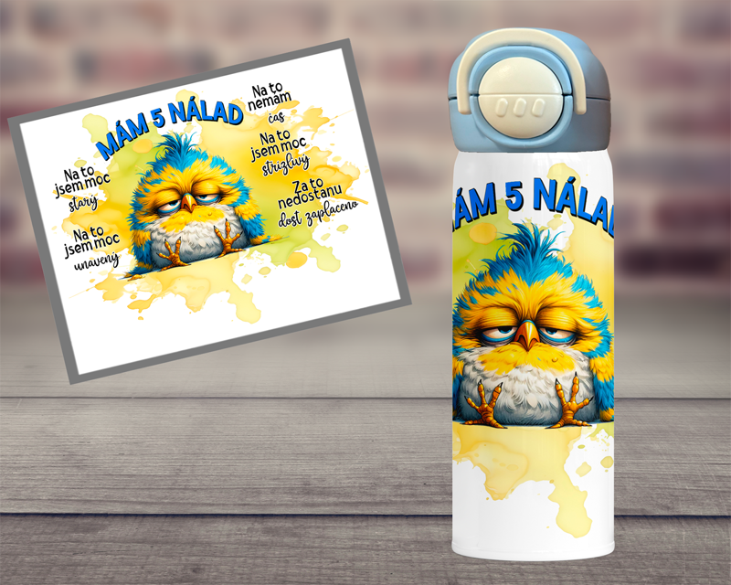 Termoska DUO Mám 5 nálad