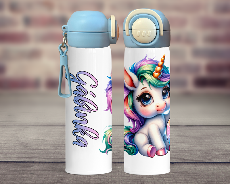 Termoska DUO Abeceda Unicorn