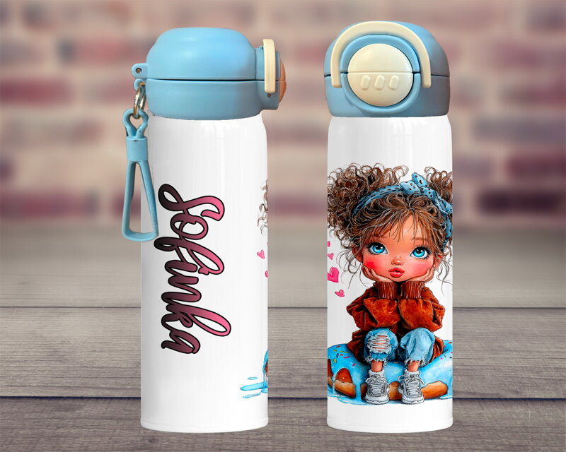 Termoska DUO Girl BLUE