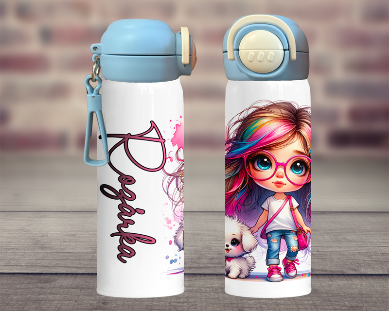 Termoska DUO Duhová holka