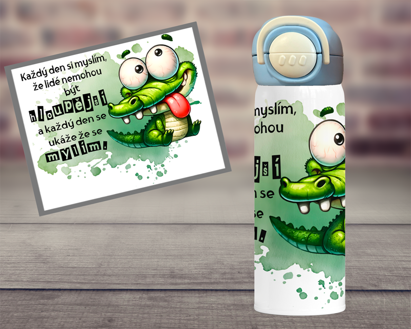 Termoska DUO Hloupí lidé