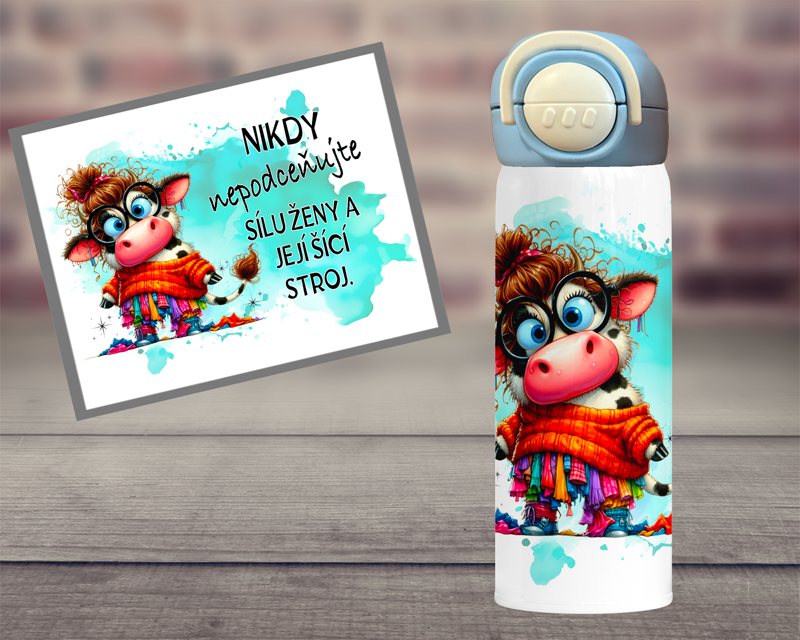 Termoska DUO Šicí stroj