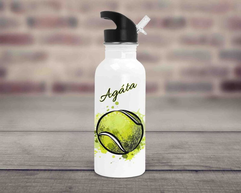 Sportovní lahev Tenisový míč Sportovní lahev Tenisový míč