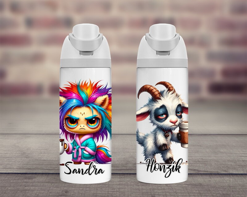 Termoska dvojitá Coffee Animals