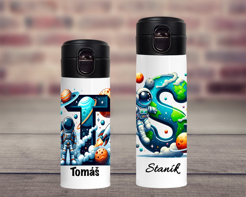 Termoska One Touch Abeceda Vesmír 2