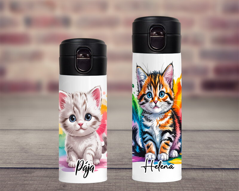 Termoska One Touch Cat COLOR