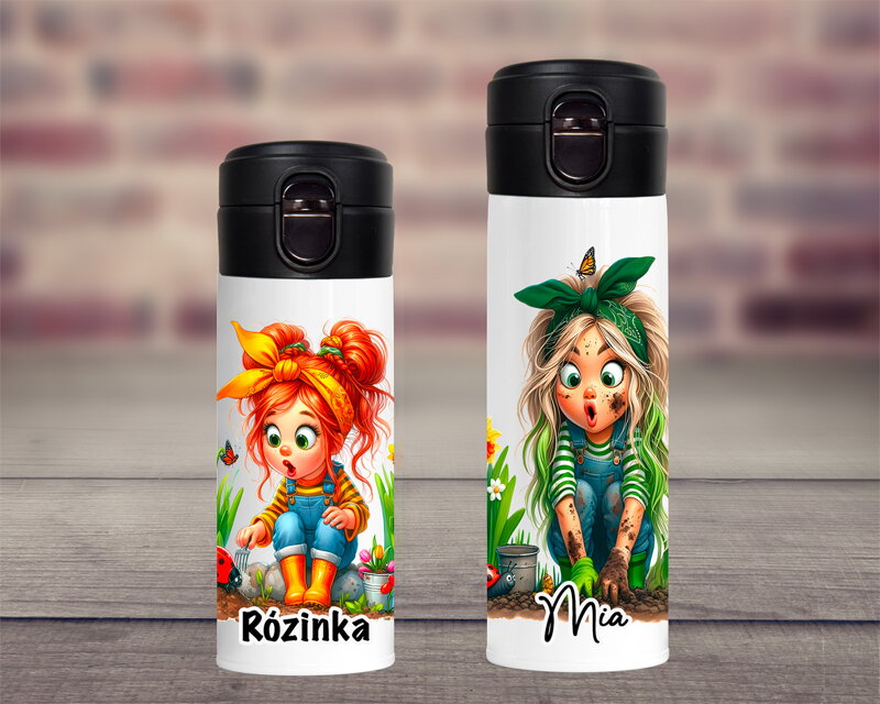 Termoska One Touch Holčička v zahradě