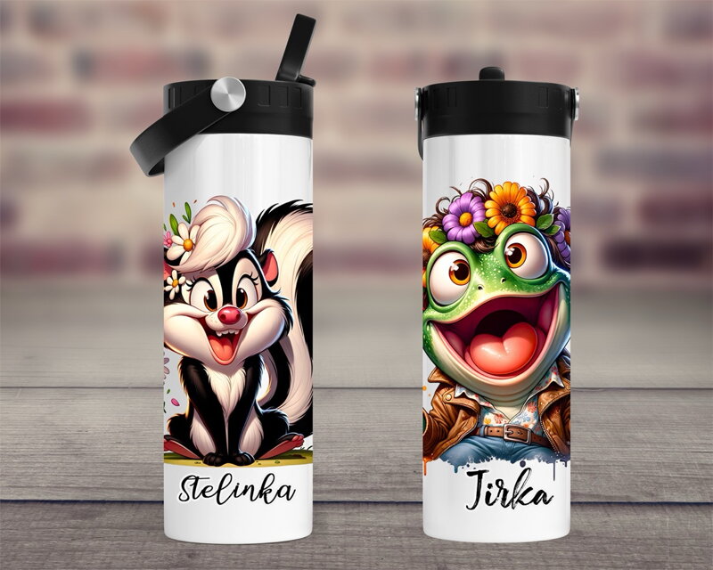 Termoska velká Bláznivá zvířátka