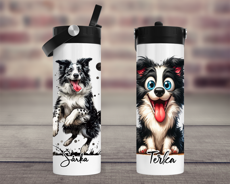 Termoska velká Border Collie