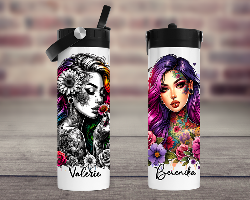 Termoska velká Tattoo Girl