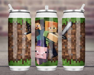Termoska Coca-Cola celopotisk Minecraft